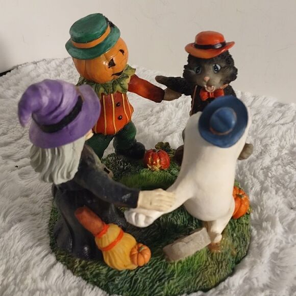 Jaimy Halloween Tea Candle Holder Figurine - Picture 2 of 10